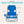 Ostrich The Heavy-Duty Backpacker Portable Reclining Beach Camping Chair, Blue
