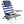 Ostrich On-Your-Back Sand Chair Outdoor Beach Pool Lounge Recliner, Blue Stripe