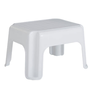 Rubbermaid Durable Plastic Step Stool w/ 300-LB Weight Capacity, White (4-Pack)