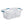 Rubbermaid Small Laundry Basket 2.1 Bushel Hip-Hugger Plastic Bin, White, 4 Pack