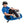 Razor High Torque Motorized Drifting Crazy Cart with Drift Bar, Blue (2 Pack) - TRAPSKI