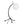 Eileen - Contemporary Task Lamp - Black / White