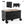 Large Foldable Utility Cart with 2-Tier Storage Crates and Telescoping Handle