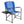 Kamp-Rite Director Portable Lounge Arm Chair with Side Table, Blue (2 Pack)