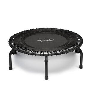 JumpSport 350f Indoor Lightweight 39-Inch Folding Fitness Trampoline, Black