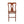MECO Stakmore Chippendale Upholstered Seat Folding Chair Set, Cherry (2 Pack)