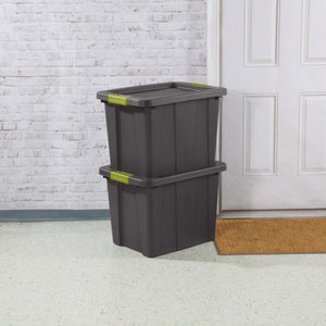 Sterilite Tuff1 Latching 18 Gallon Plastic Storage Container & Lid (12 Pack)