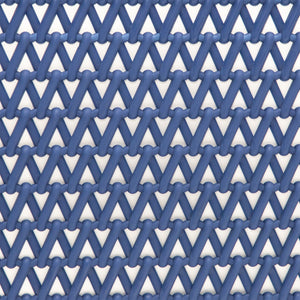 Life Story Lightweight Heavy Duty Storage Woven Basket 4 Quarts, Blue (14 Pack)