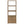 Noriega - 3 Shelf Media Tower With Open Shelves And Hidden Cabinet Storage - Mango Color