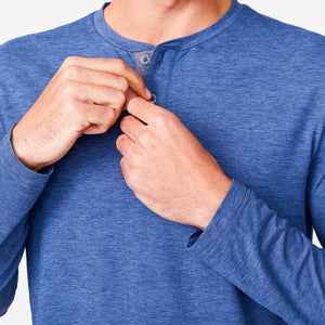 Men's Henley Long Sleeve Shirt