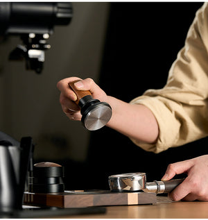 Best Espresso Tamper for Consistent Shots - Muyu Constant Force Spring Tamper Under $24