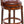 Swivel Cow Top Wooden Bar Stool, 360 Degree Swivel Bar Height Chair With Backs For Home Kitchen Counter