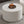 White Round Coffee Table with Tempered Glass Top