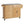 Indoor Bamboo Rolling Kitchen Island with Stainless Steel Top