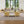 Oval Fluted Coffee Table with Storage for Living Room
