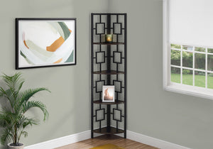 4 Tier Corner Bookshelf - Contemporary & Modern
