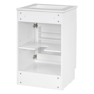 Bathroom Vanity With Sink, Cabinet With Adjustable Shelf