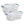 Rubbermaid 2.1 Bushel Small Hip-Hugger Portable Plastic Laundry Basket (2-Pack)