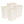 Rubbermaid 21 Quart Rectangular Kitchen Wastebasket Trash Can, Bisque (4 Pack)