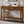 52'' Fluted Wood Console Table with 3 Drawers