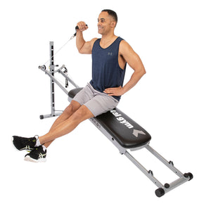 Total Gym APEX G1 Home Fitness Incline Weight Training with 6 Resistance Levels