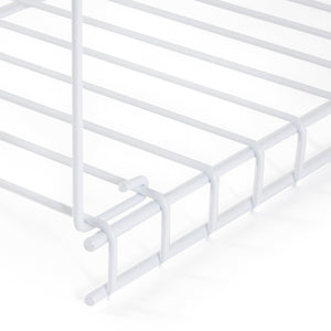 Rubbermaid 24" Universal Closet Steel Wire Added Storage Hanging Shelf (2 Pack)