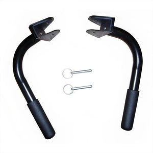 Total Gym Upper Body Press Up Bar Attachments for Home Workout Machines, Black - TRAPSKI