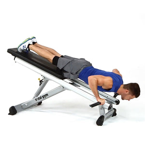 Total Gym Upper Body Press Up Bar Attachments for Home Workout Machines, Black - TRAPSKI