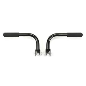 Total Gym Upper Body Press Up Bar Attachments for Home Workout Machines, Black - TRAPSKI