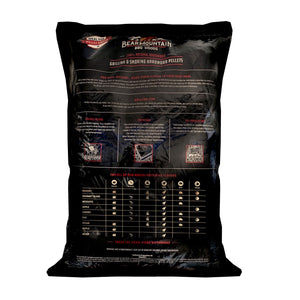 Bear Mountain BBQ All-Natural Hardwood Hickory Smoker Pellets, 20 Lb (2 Pack)