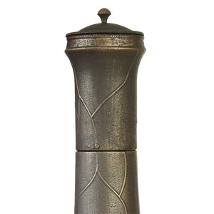 Kay Home Products 30199 Sonora Outdoor Wood Burning Metal Chimenea Fireplace - TRAPSKI