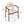 Dining Room Chairs, Ideal For Home & Kitchen (Set of 2) - Beige / Dark Walnut