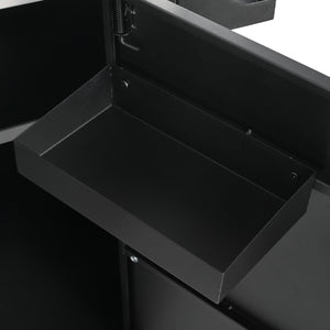 K&K 55.5" Outdoor Kitchen Island with Sink