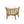 4-Pieces Acacia Wood Patio Furniture Set with Cushions