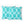 2 Pack Outdoor Pillow Covers in Aqua Moroccan