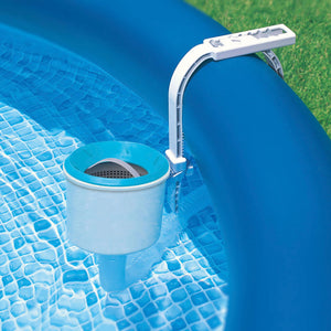 Intex 3000 GPH Sand Filter Pump, Vacuum Cleaner & Skimmer for Above Ground Pools - TRAPSKI