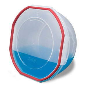 Sterilite Ultra Seal 8.10 Quart Plastic Food Storage Bowl Container, 6 Pack