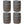 Good Ideas Rain Wizard 50 Gallon Plastic Rain Barrel with Brass Spigot (4 Pack)