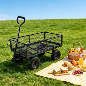 Wagon Cart Garden Cart Trucks Make It Easier to Transport Firewood