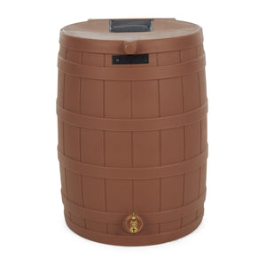 Good Ideas Rain Wizard Storage Collection Rain Barrel 50-Gallon, Terra Cotta