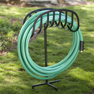 Liberty Garden Decorative Powder Coated Steel Garden Hose Storage Stand (3 Pack)