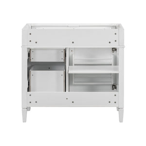 Bathroom Vanity With 2 Drawers And Tip-Out Drawer, Storage Cabinet