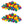 Intex 100-Pack Large Plastic Multi-Colored Fun Ballz For Ball Pits (2 Pack)