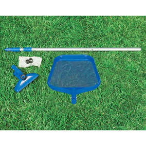 Intex 12' x 30" Swimming Pool, Cleaning Kit, & Replacement Filters (6 Pack)