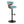 Gardenia - Contemporary Adjustable Barstool, Swivel With Rounded T Footrest (Set of 2)