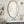 Iron Art Oval Retro Mirror