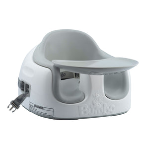 Bumbo Baby Toddler Adjustable 3-in-1 Booster Seat/High Chair & Tray, Cool Gray - TRAPSKI