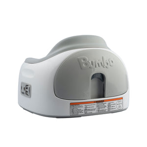 Bumbo Baby Toddler Adjustable 3-in-1 Booster Seat/High Chair & Tray, Cool Gray