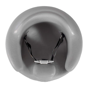 Bumbo Infant Floor Seat Baby Sit Up Chair with Adjustable Harness, Cool Gray