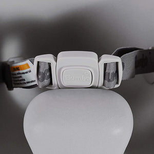 Bumbo Infant Floor Seat Baby Sit Up Chair with Adjustable Harness, Cool Gray